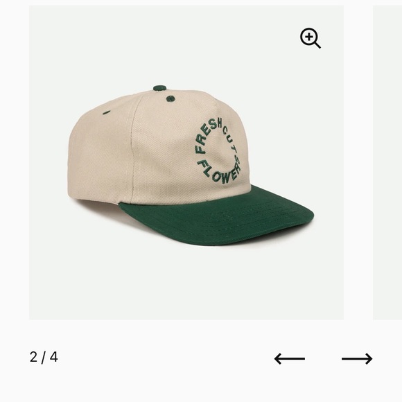 Fresh Cut Flowers Trucker Hat Two Tone - Picture 4 of 4